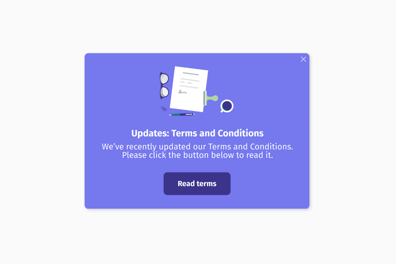 Update Notice: Terms and Conditions Helppier Templates